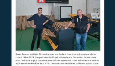 ✨ Europe Industrie 87 : Innover pour l’industrie du bois ✨
