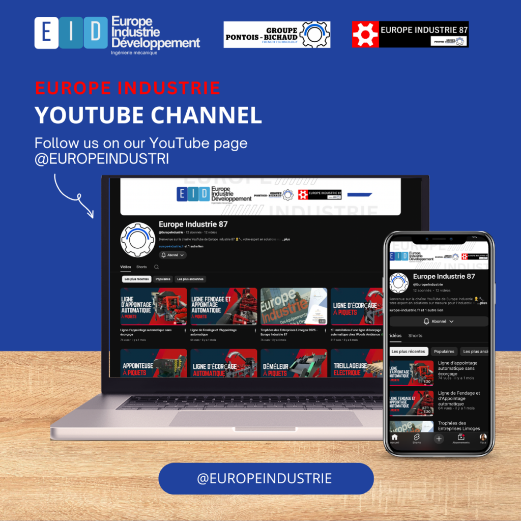 Youtube Channel - Europe Industrie