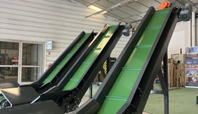 Tapis évacuation des déchets - Europe Industrie