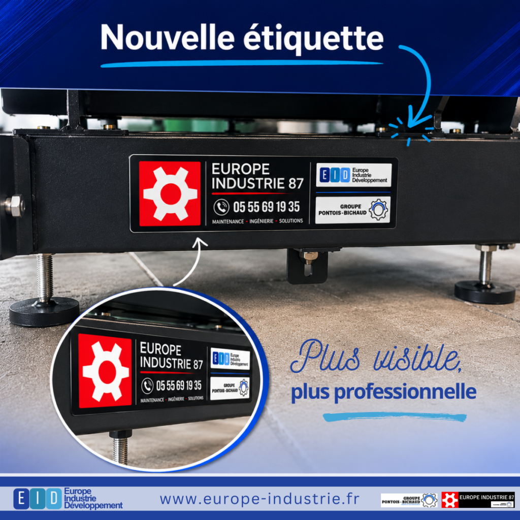 Nouvelle identité - Europe Industrie 87