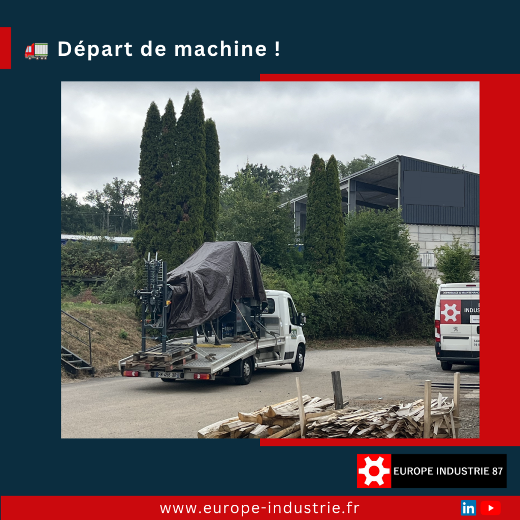 Départ machine - Europe Industrie 87