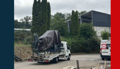 Départ de machine