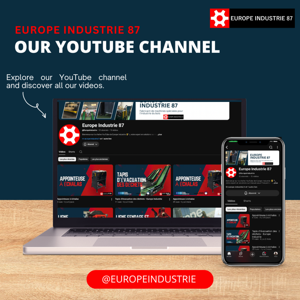 Our YouTube channel - Europe Industrie 87