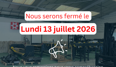 Information – Fermeture exceptionnelle