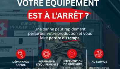 Votre équipement est à l’arrêt ? Ne laissez pas une panne ralentir votre activité !